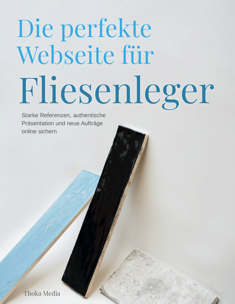 Die perfekte Webseite für Fliesenleger