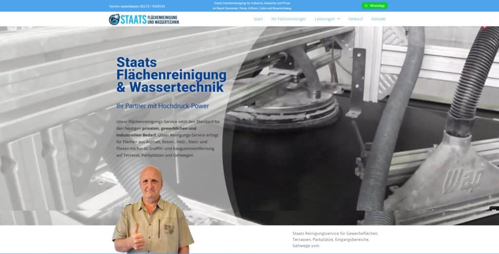 Staats Flächenreinigung & Wassertechnik Hannover